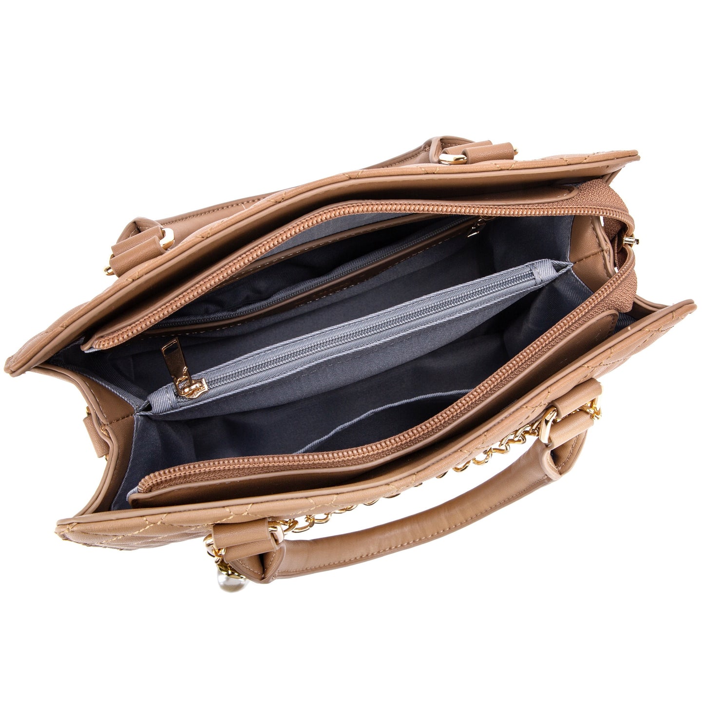 Handtasche "Clara" Cappuccino