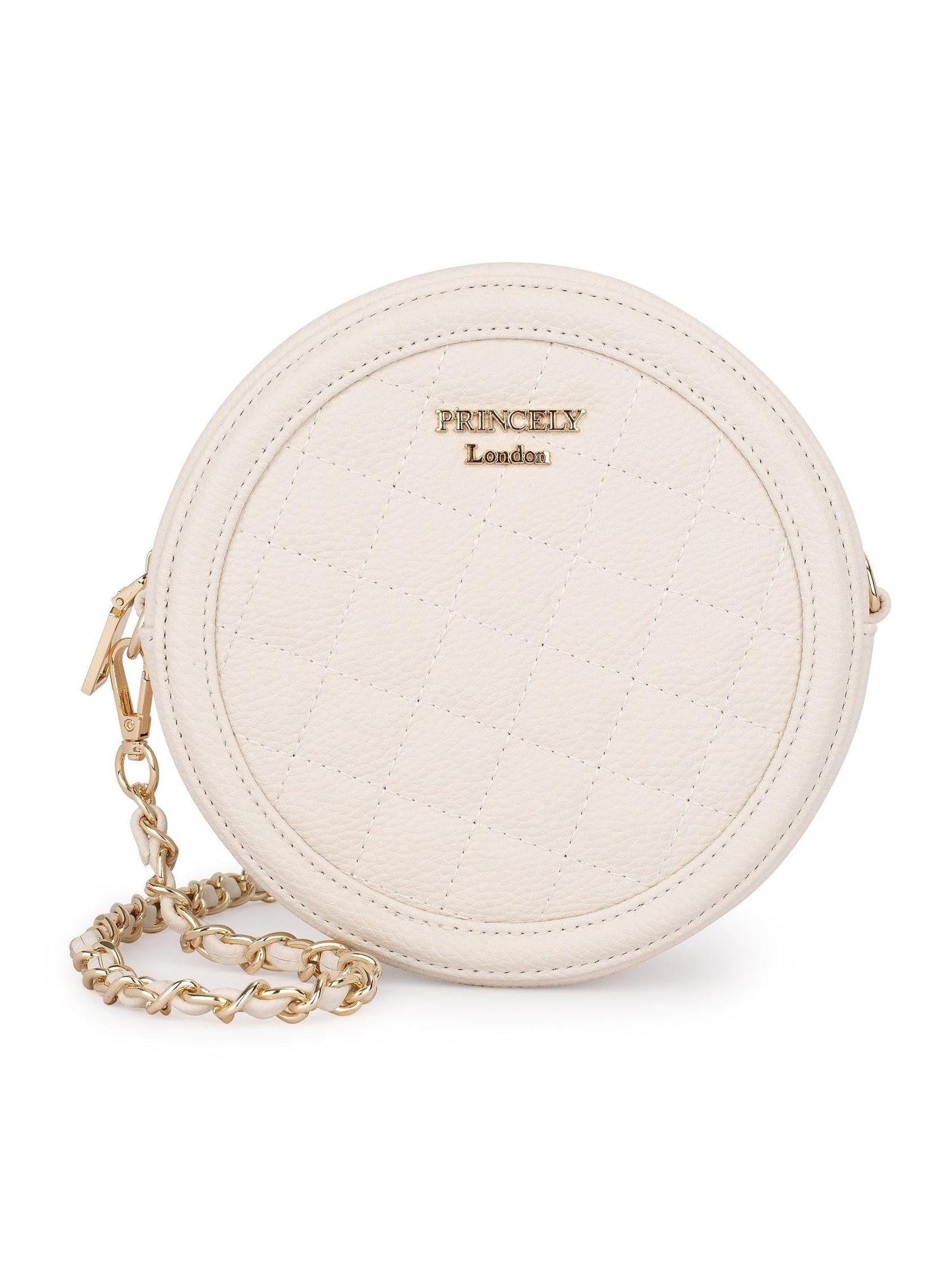 Schultertasche "Polly" Offwhite