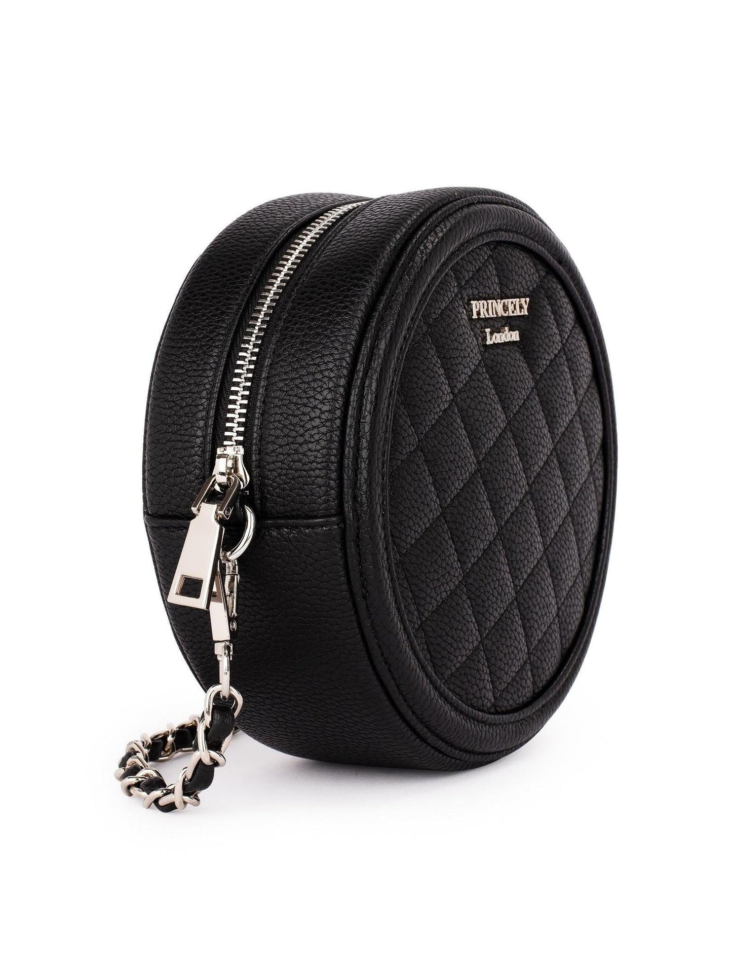 Schultertasche "Polly" Schwarz