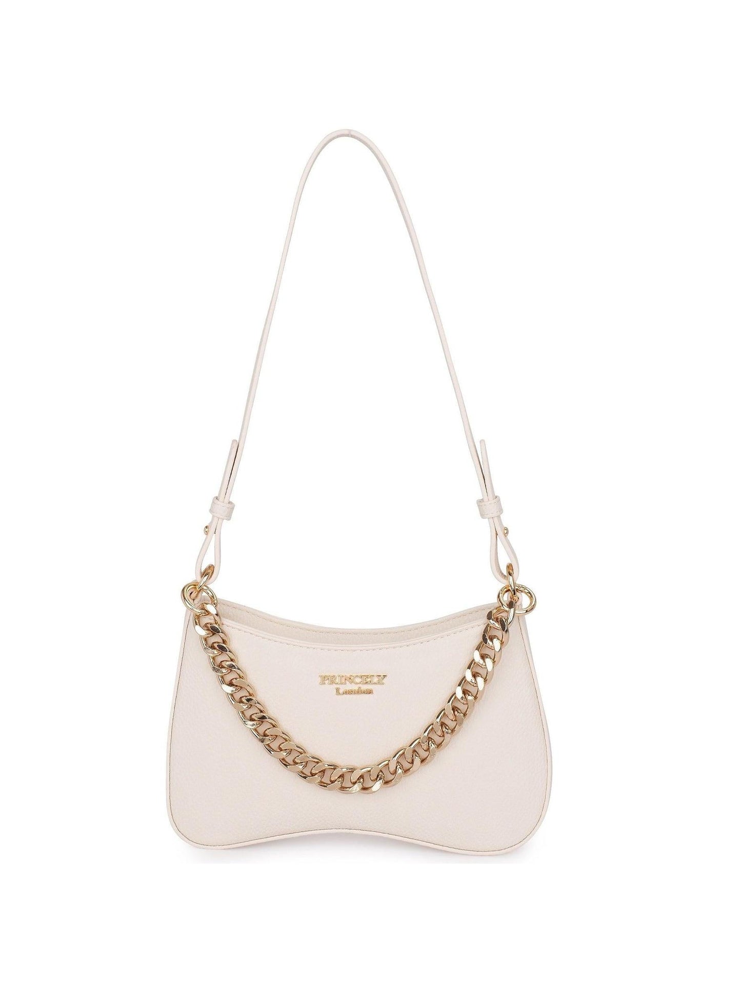 Schultertasche "Nelly" Offwhite