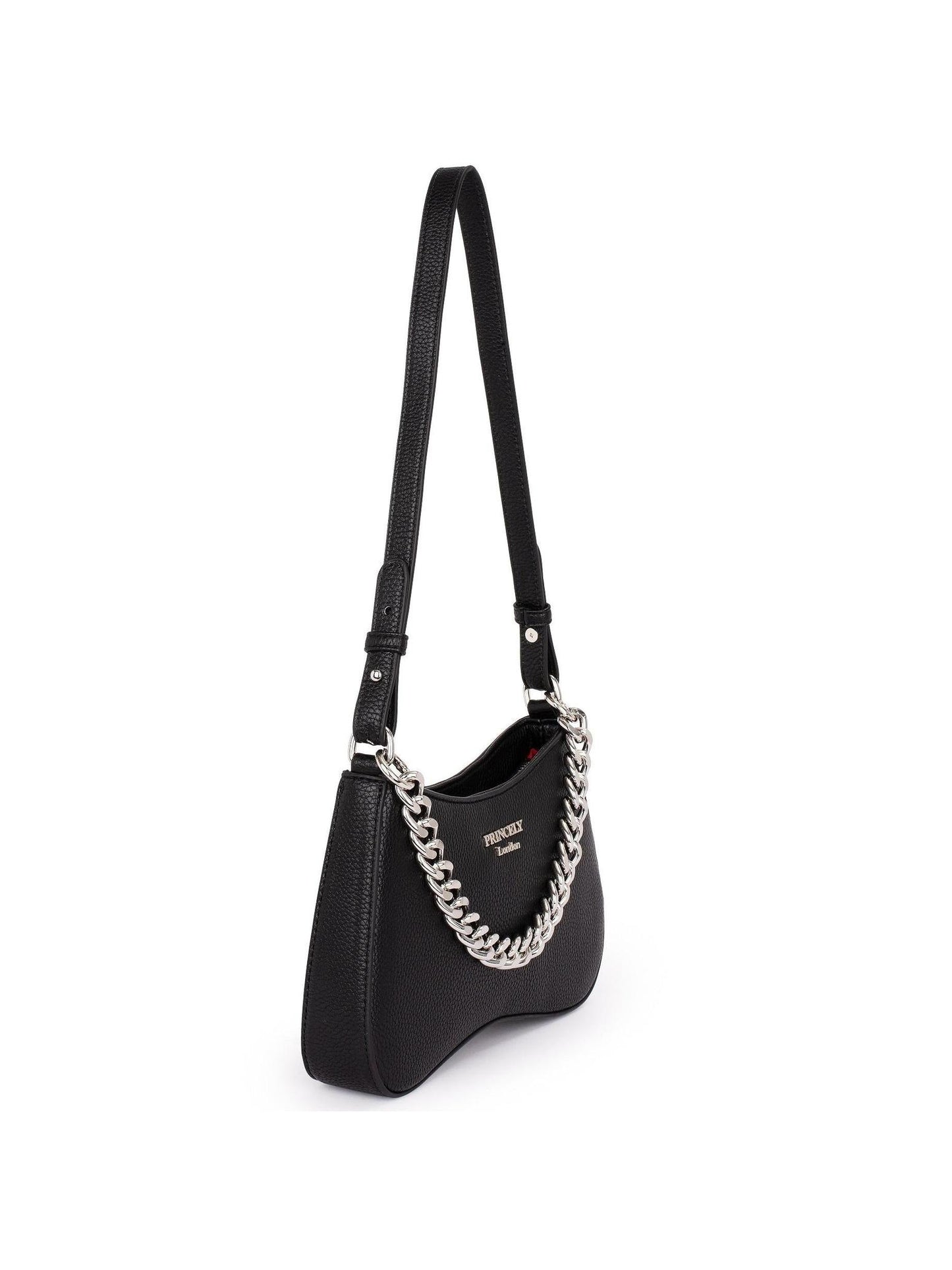 Schultertasche "Nelly" Schwarz