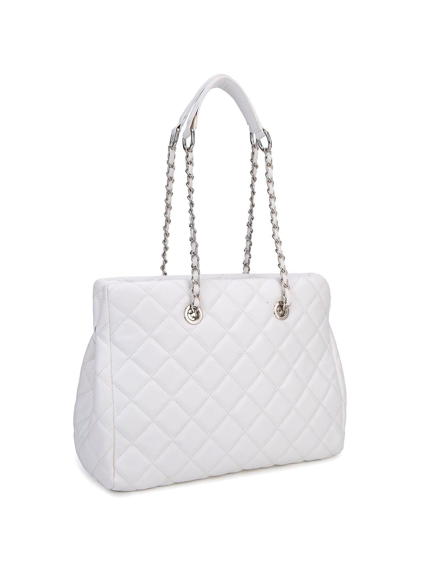 Schultertasche "Emily" offwhite