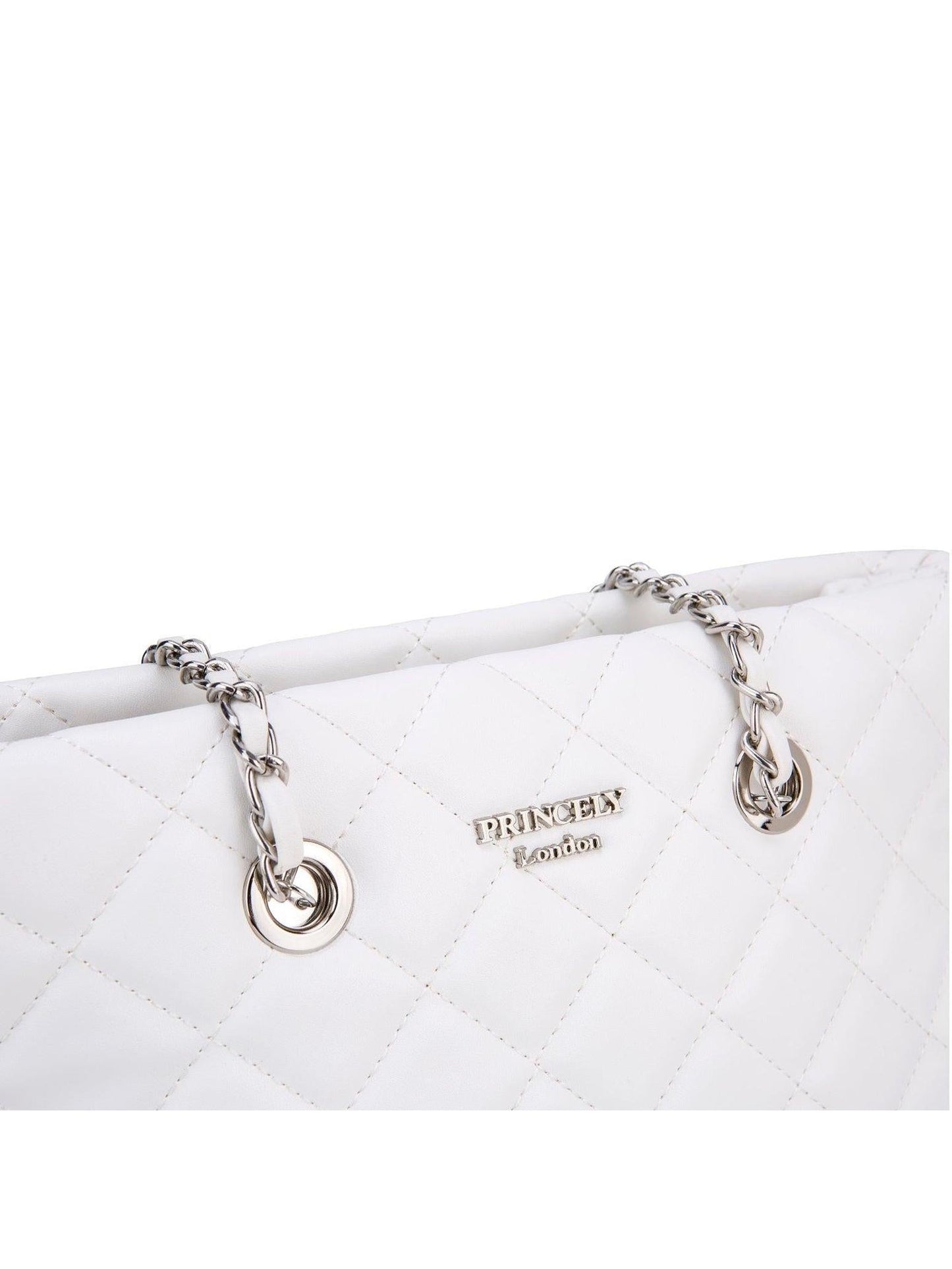 Schultertasche "Emily" offwhite