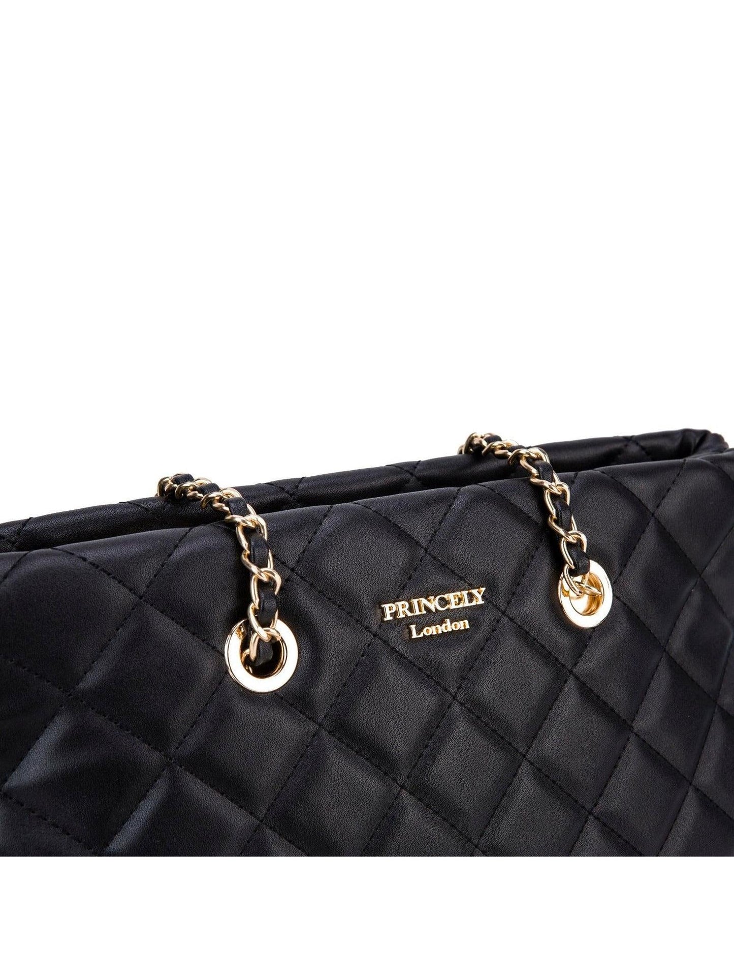 Schultertasche "Emily" schwarz