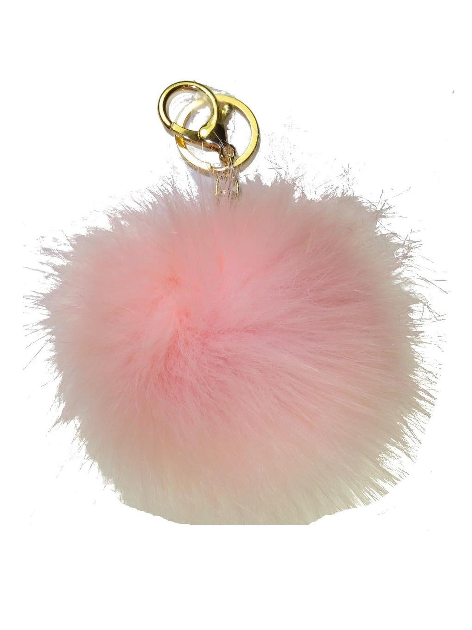 Kunstpelz Kugel - "Foxy XXL" baby pink