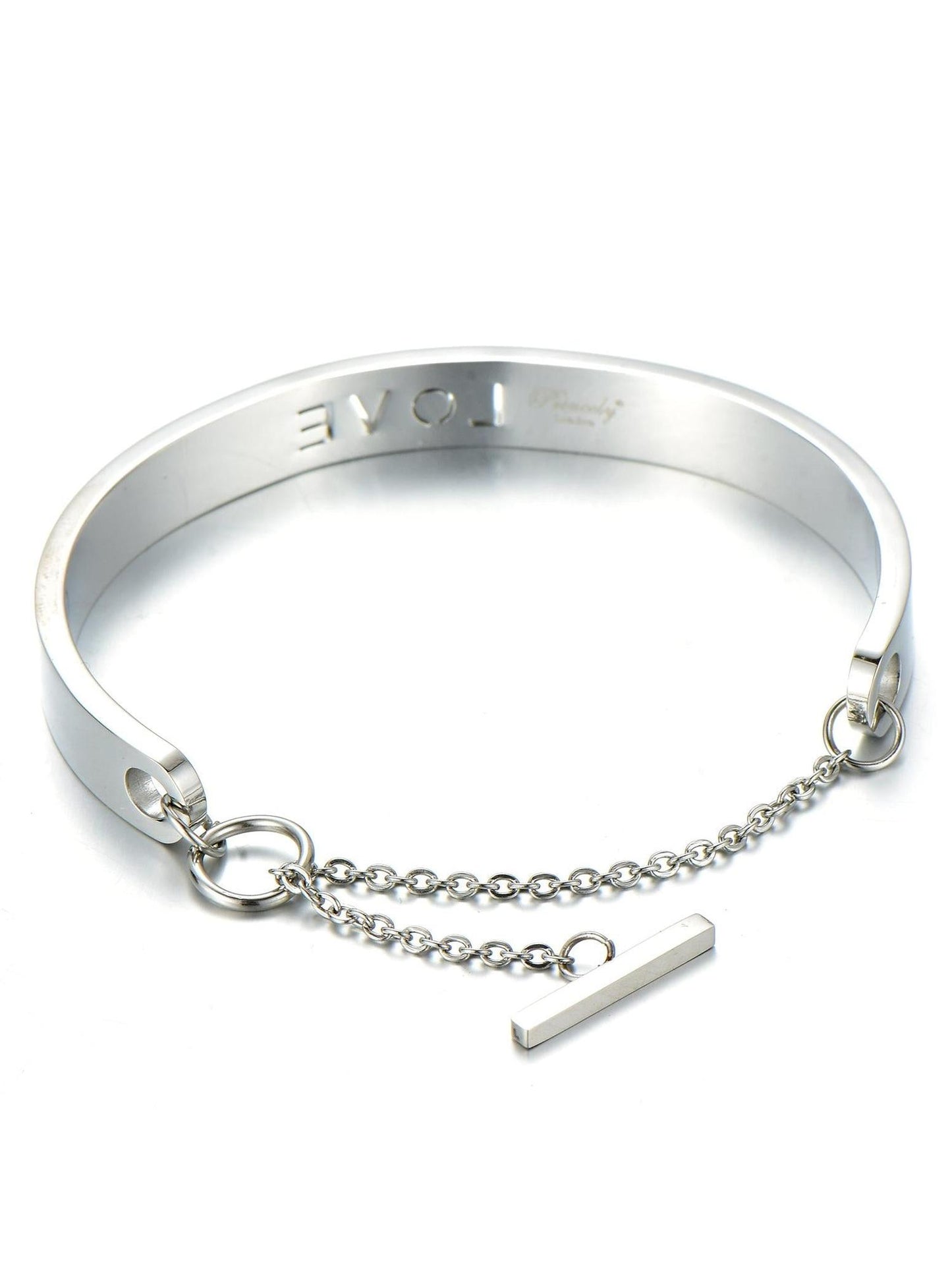 Armreif LOVE silber