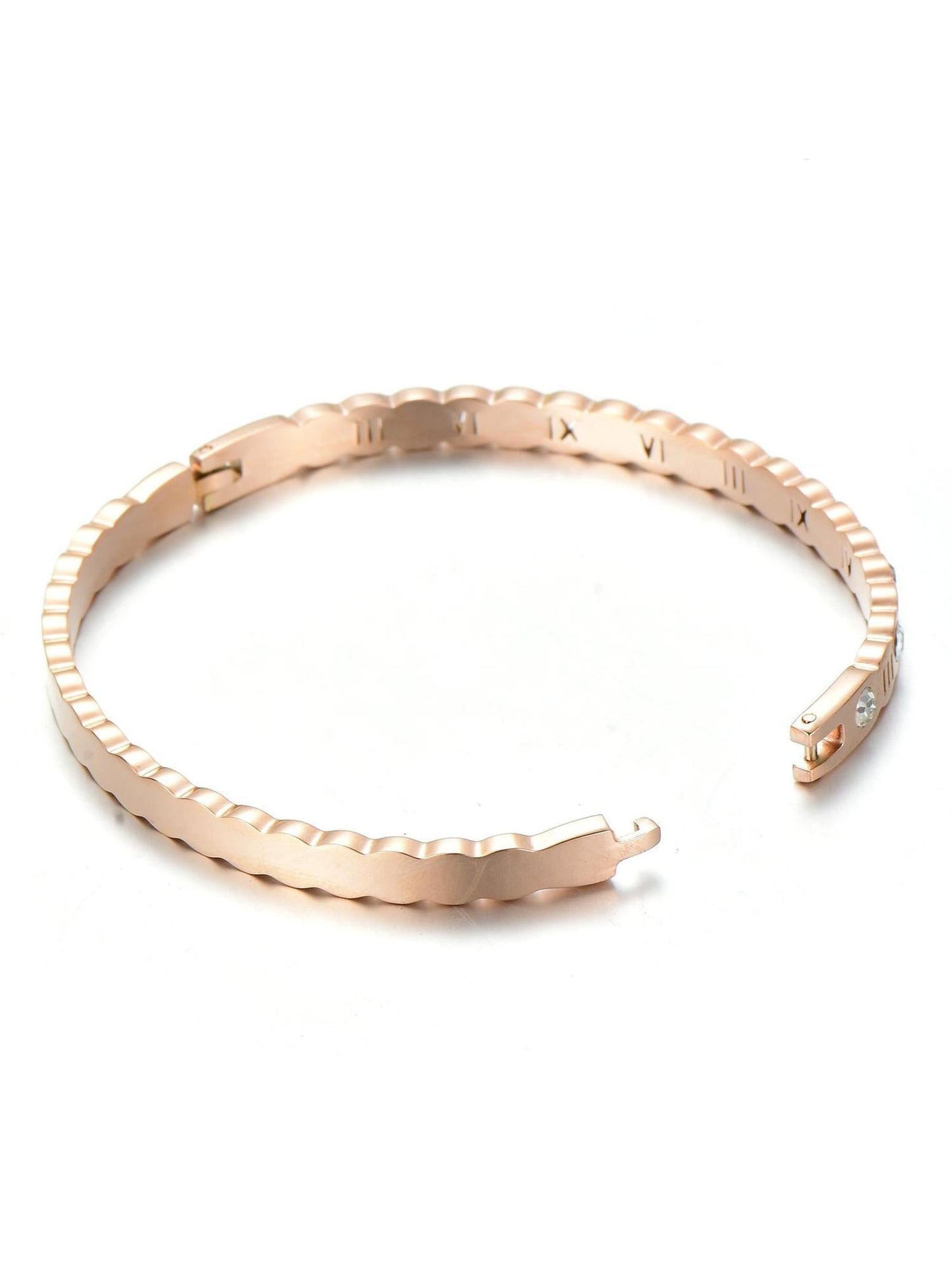 Armreif WAVE roségold
