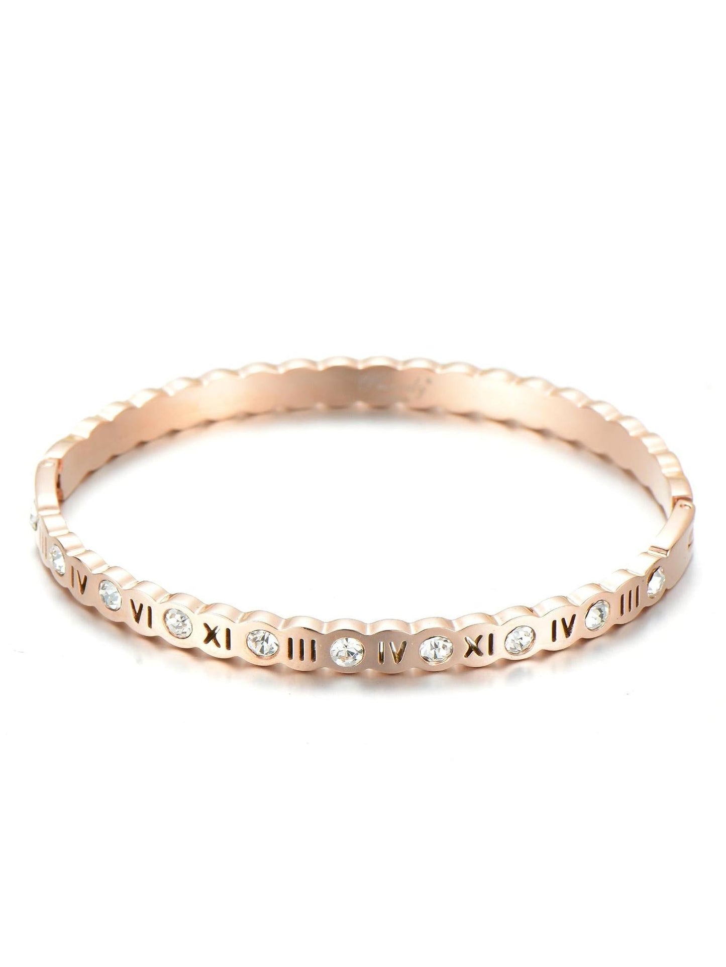 Armreif WAVE roségold