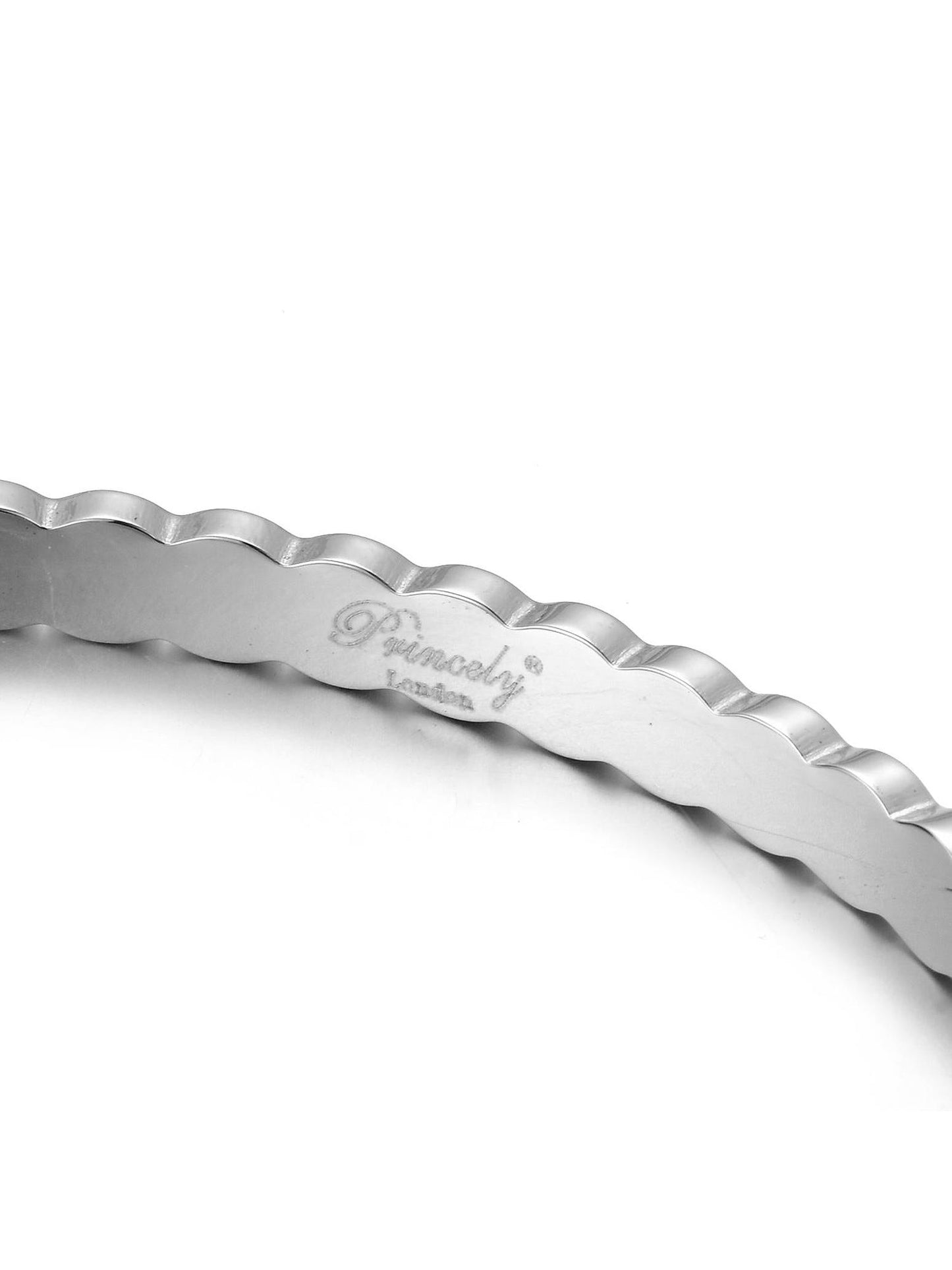 Armreif WAVE silber