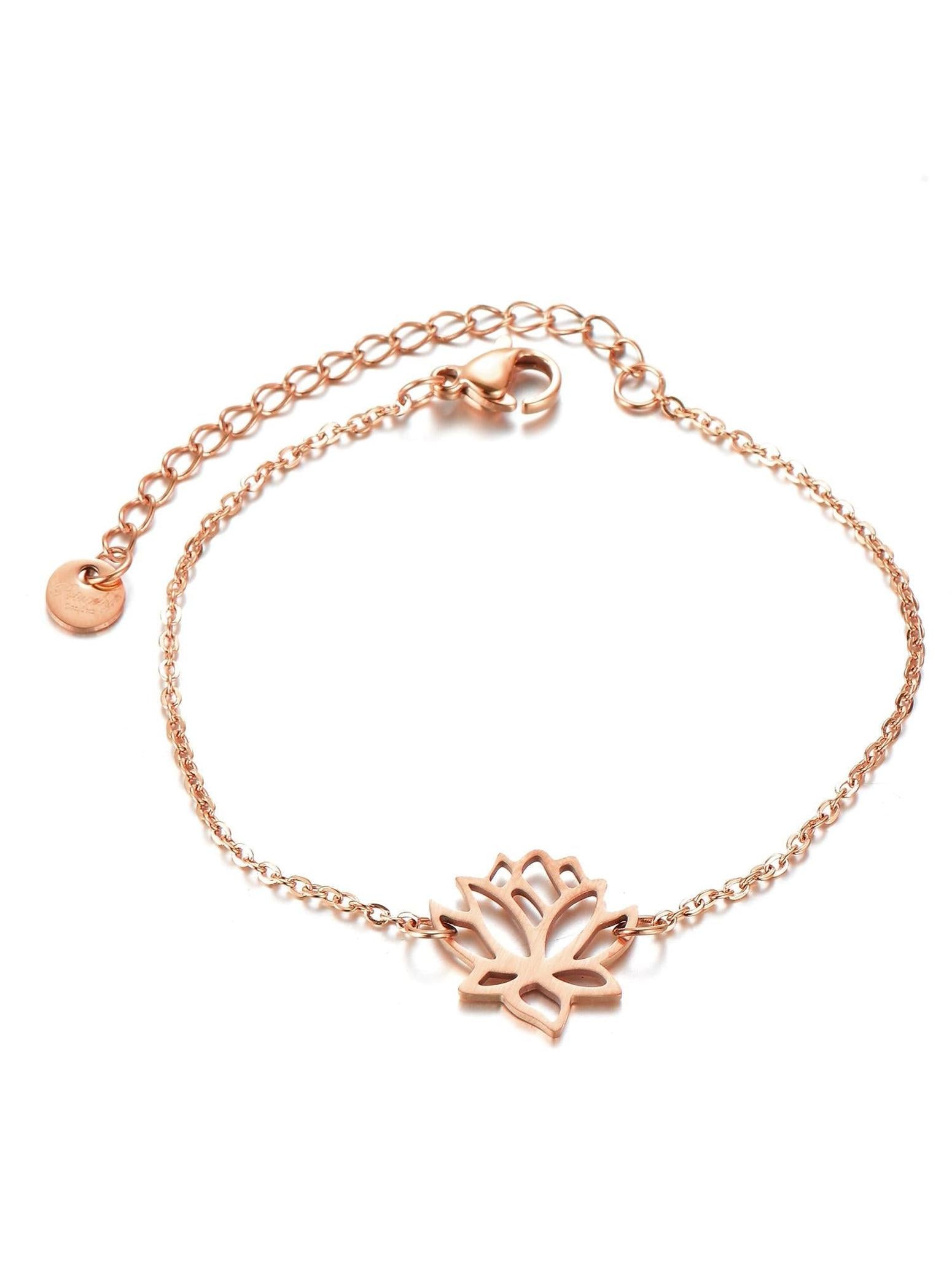 Armband LOTUS roségold