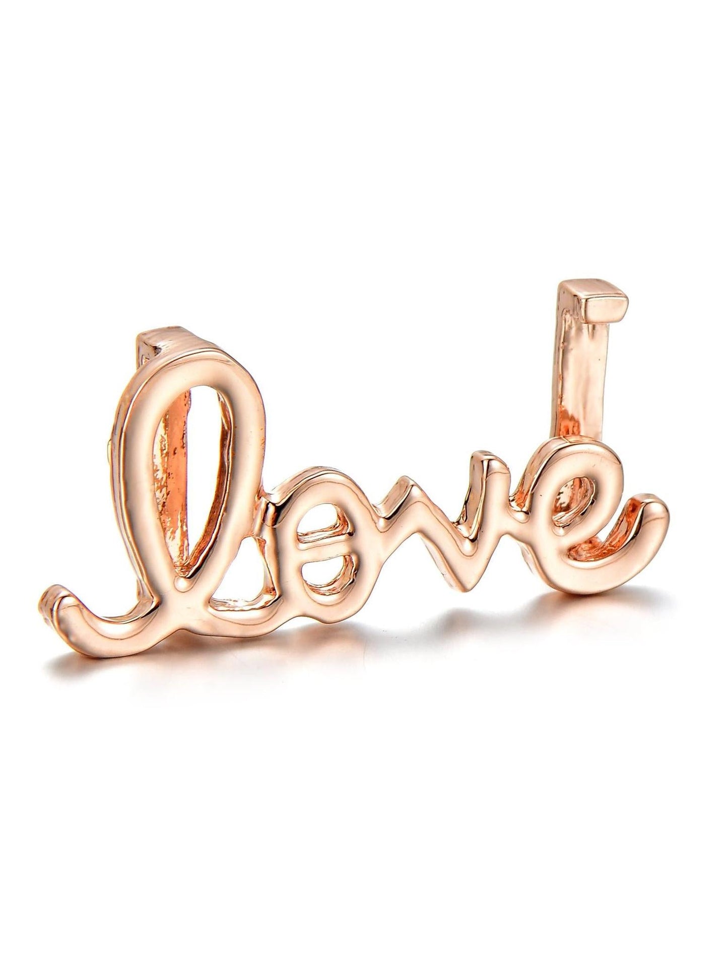 Charm LOVE roségold
