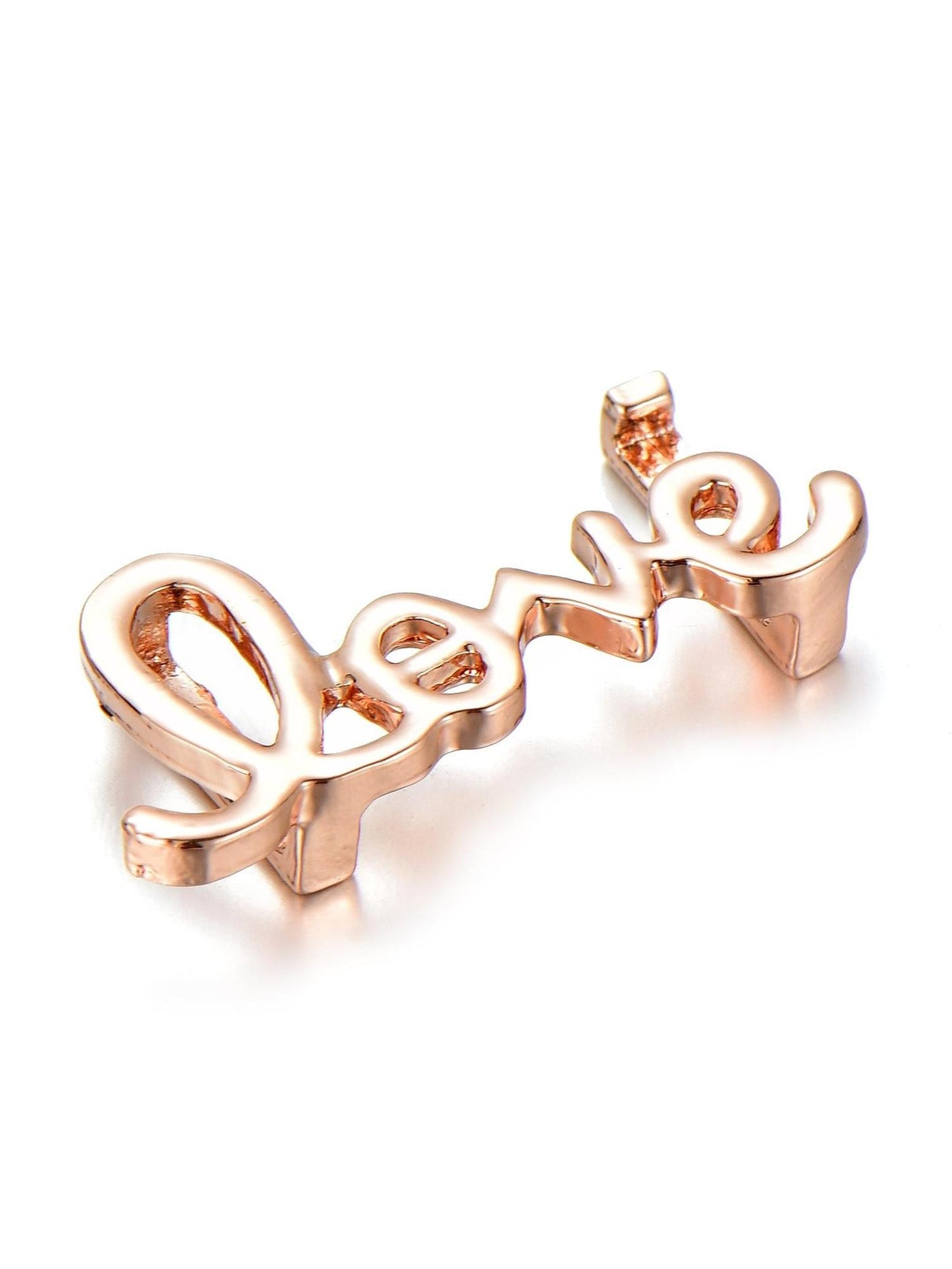 Charm LOVE roségold