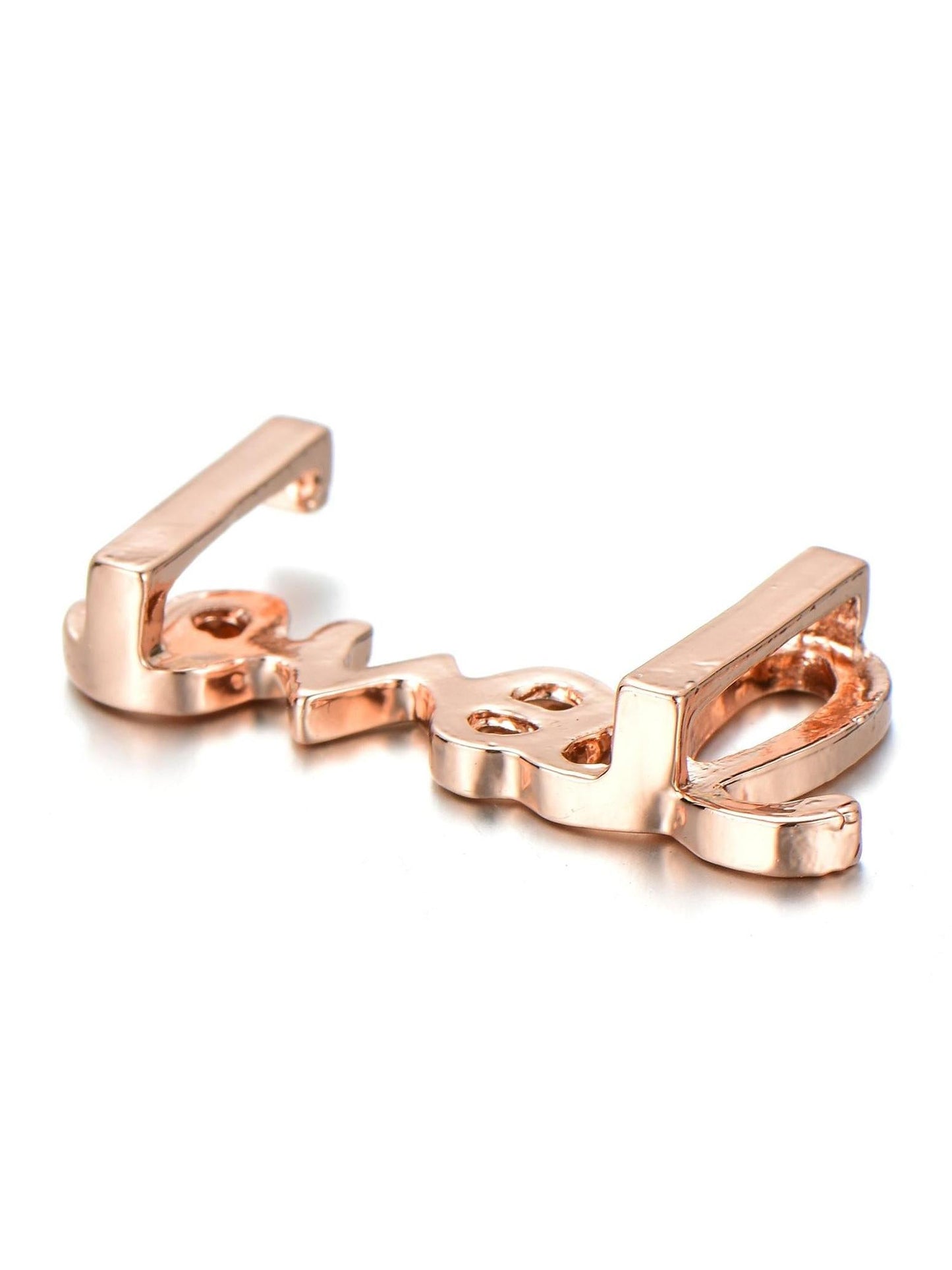 Charm LOVE roségold