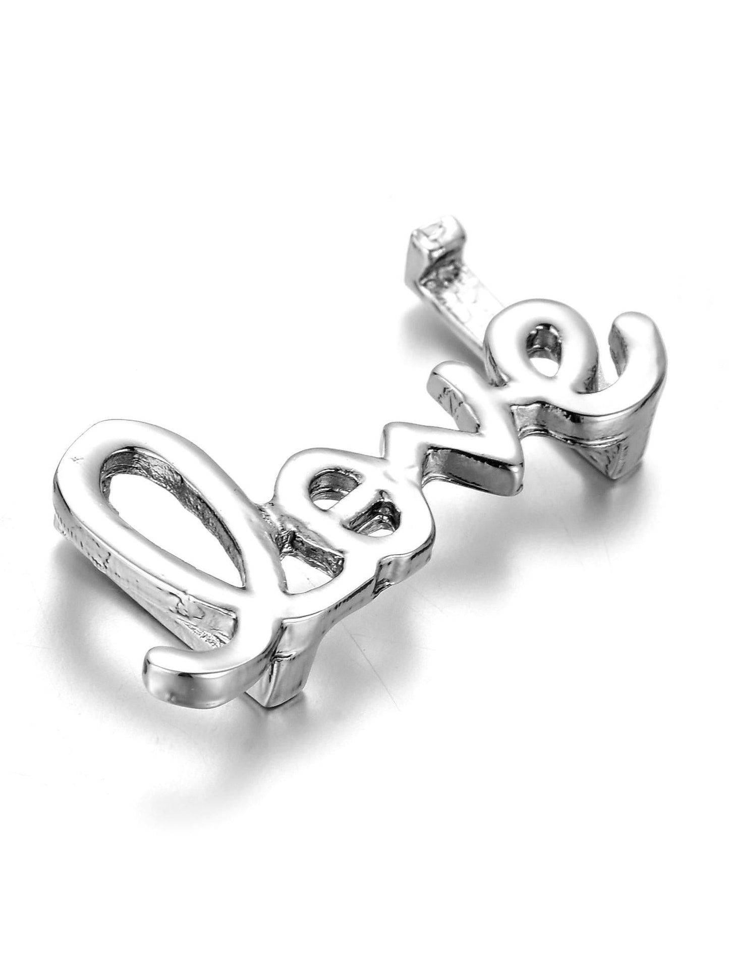 Charm LOVE silber