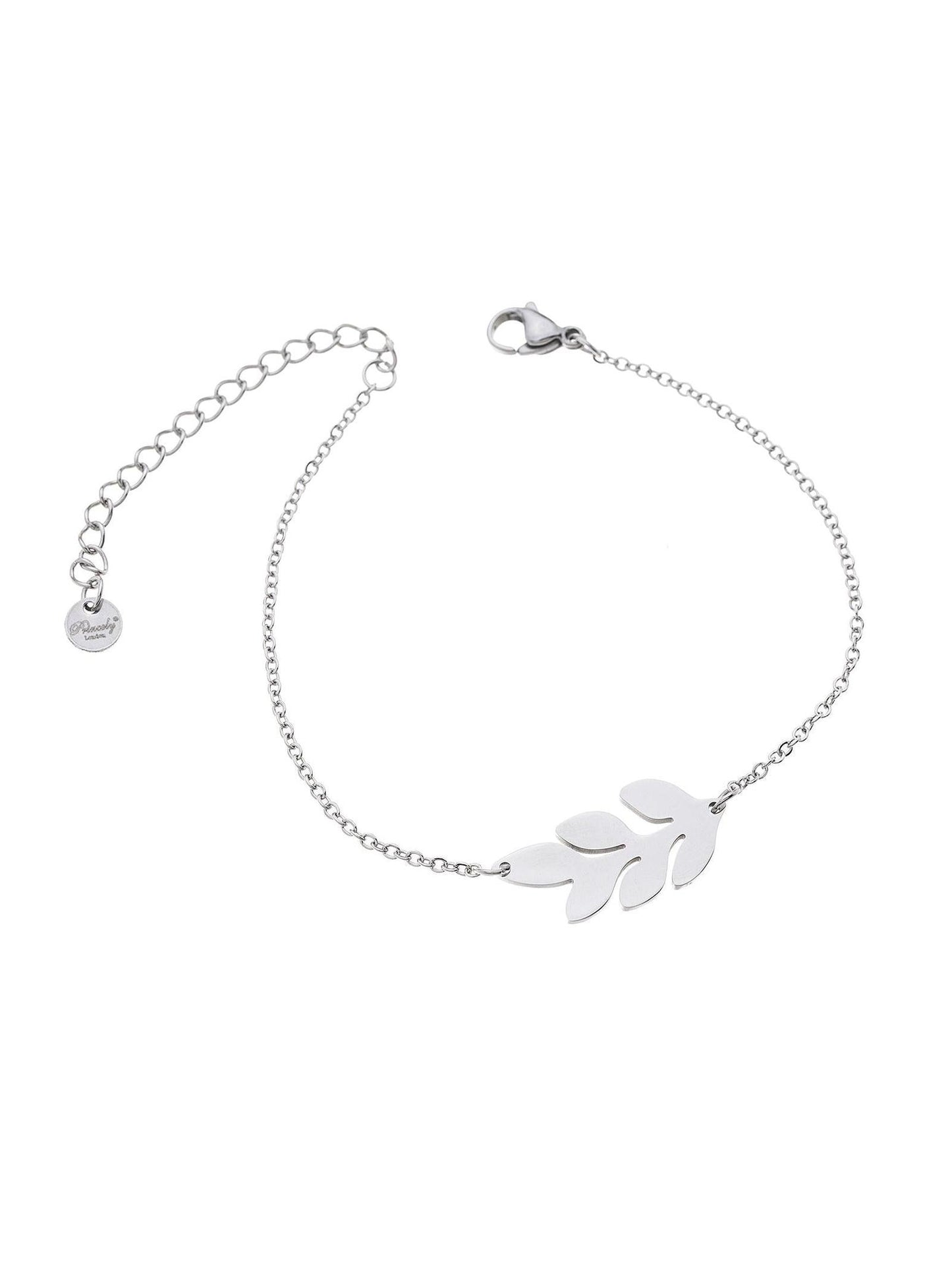 Armband LEAF silber