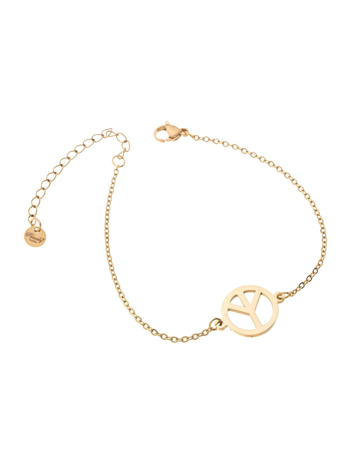 Armband PEACE gold