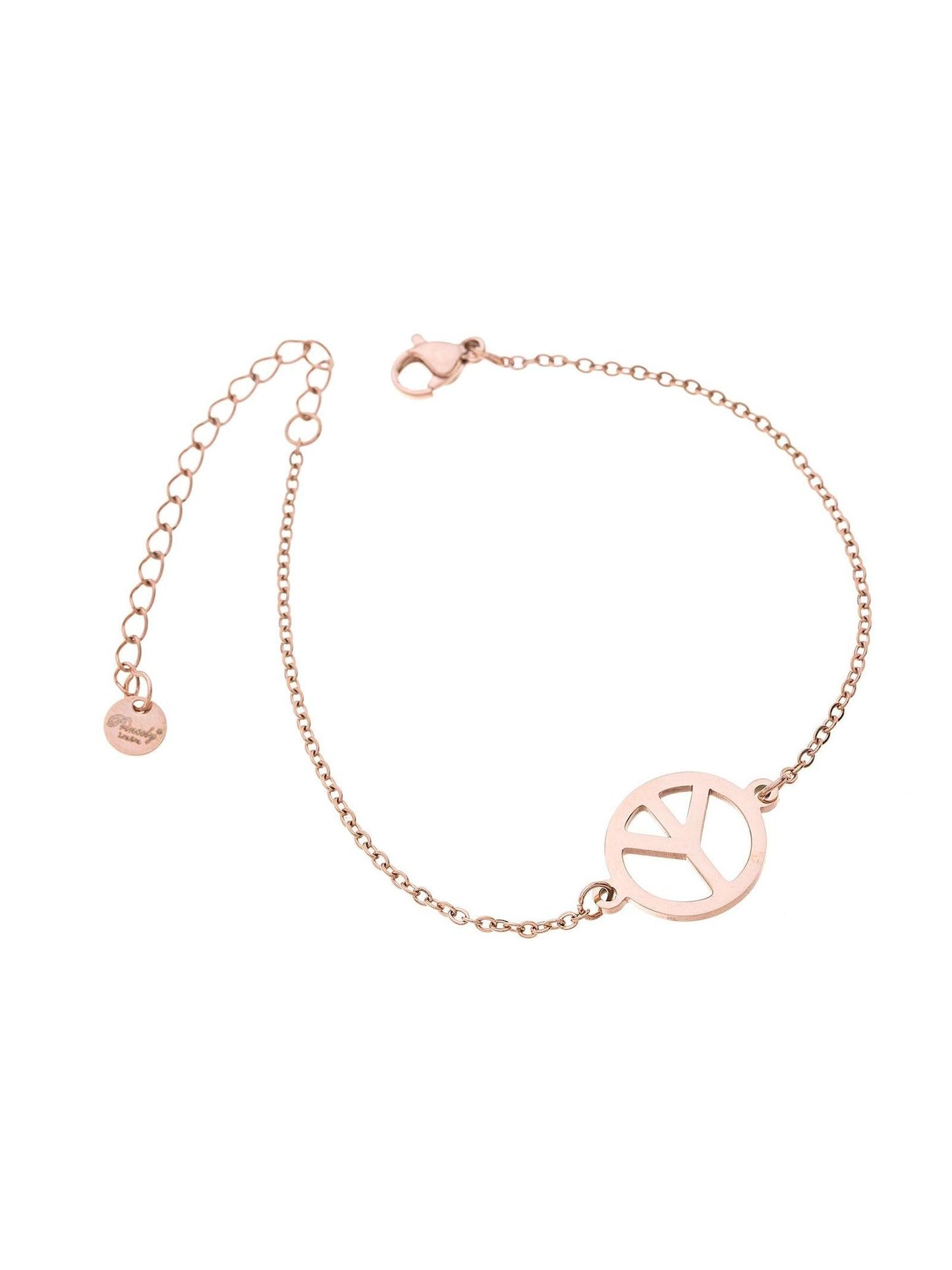 Armband PEACE roségold