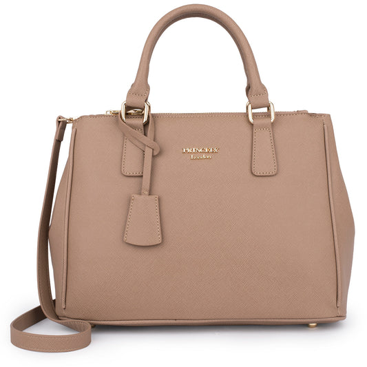 Handtasche "Victoria" Cappucino