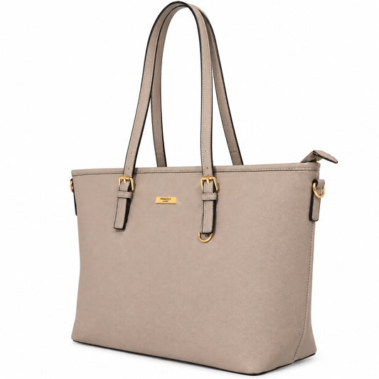 Shopper Beverly large (L) in taupe