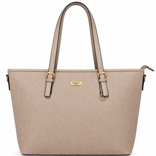 Shopper Beverly large (L) in taupe