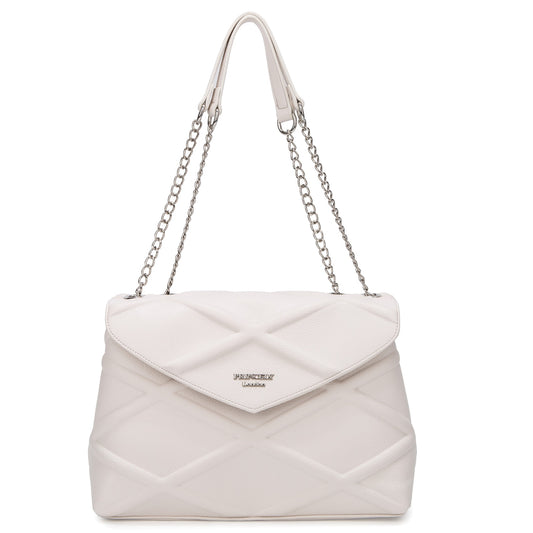 Schultertasche "Chaunhi" offwhite