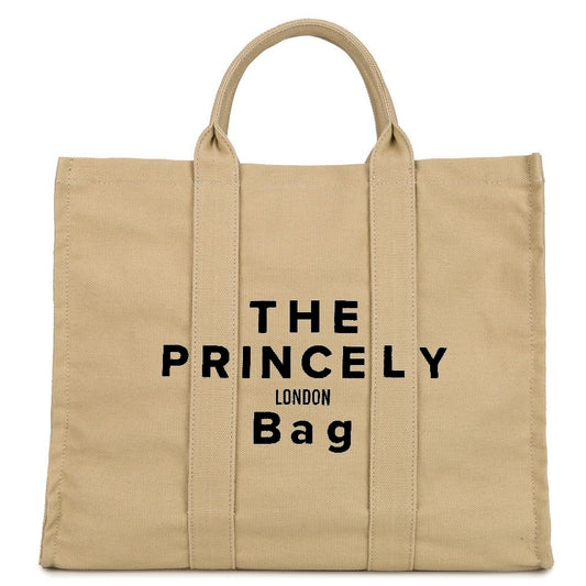 Tote bag "The Princely London Bag large (L)" sand