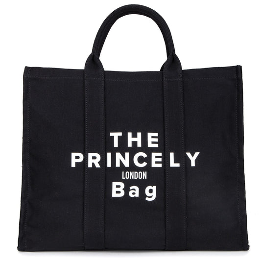 Handbag "The Princely London Bag" large (L) black