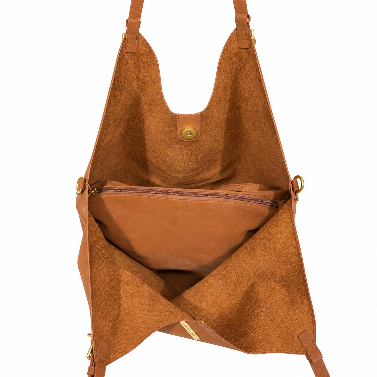 Beuteltasche MARINA cognac