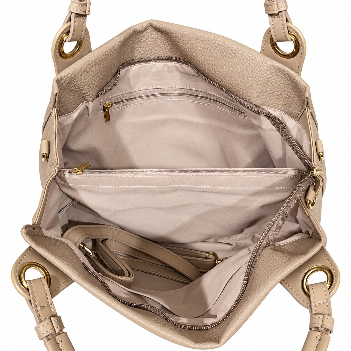 Beuteltasche LILLY cappuccino