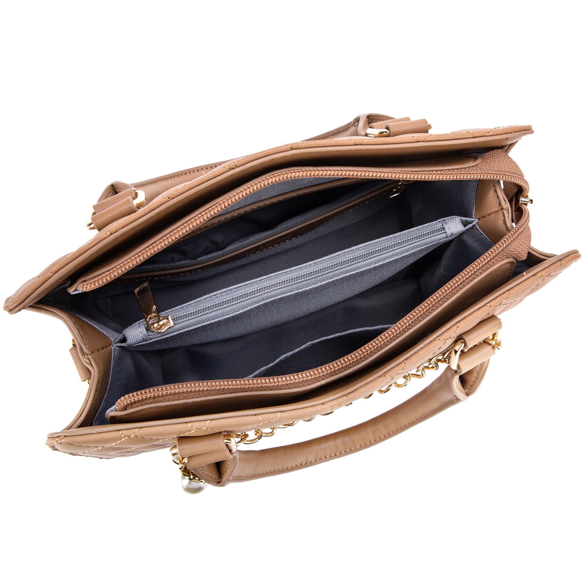 Handtasche "Clara" Cappuccino