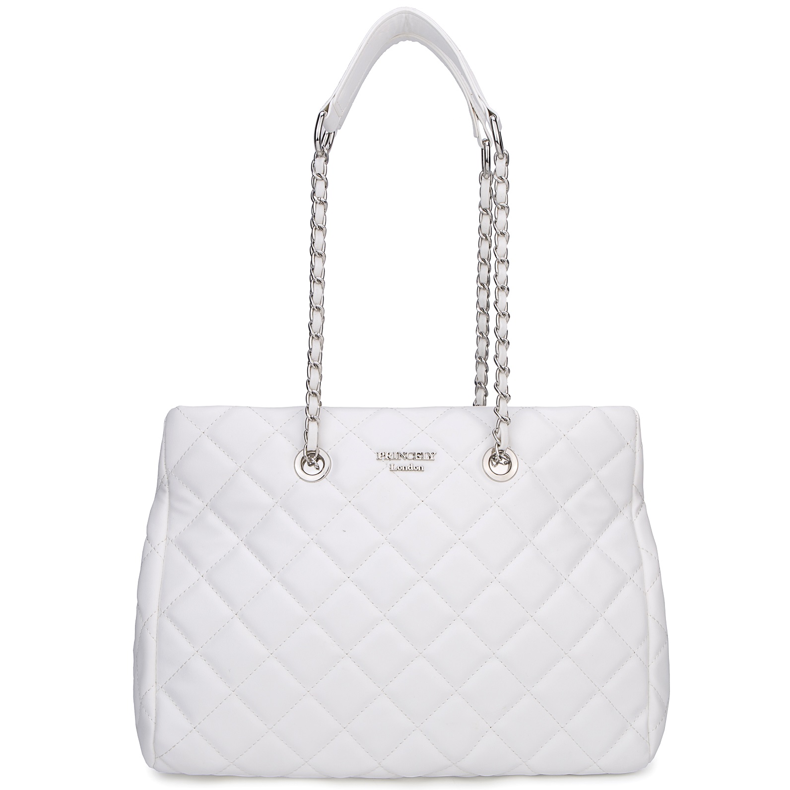 Schultertasche "Emily" offwhite