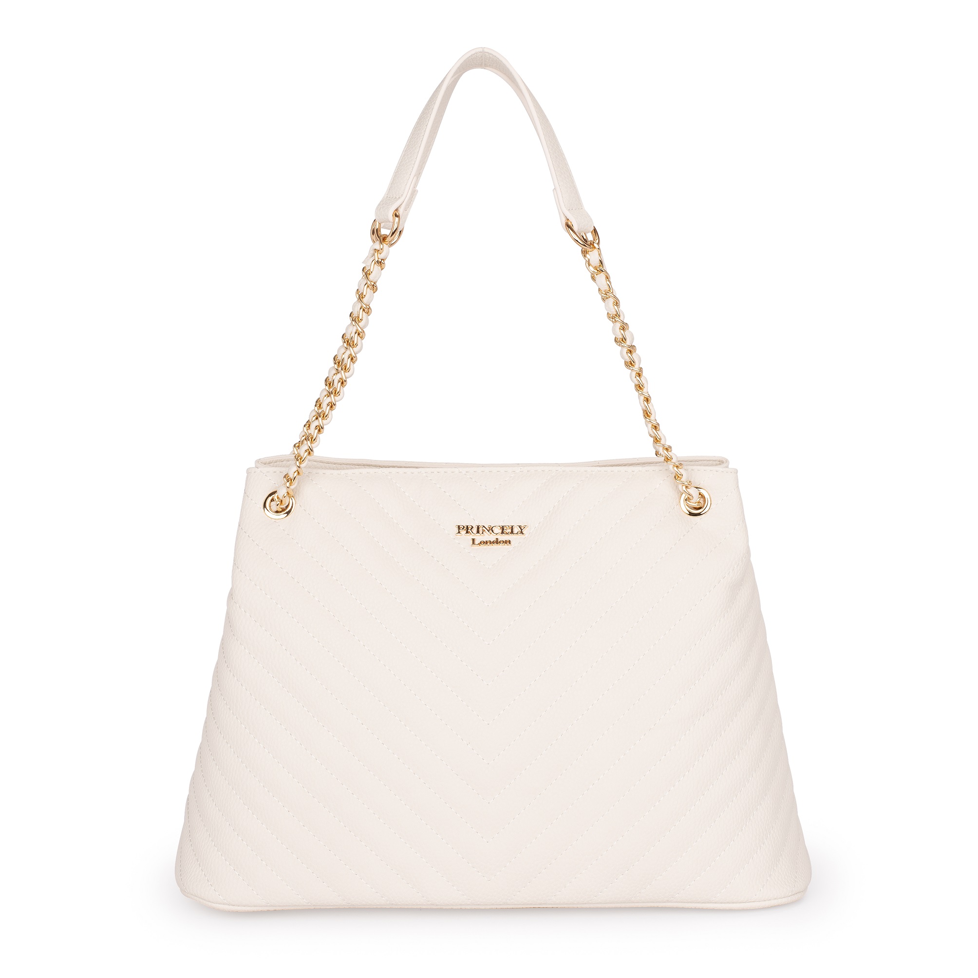 Handtasche "Nina" Offwhite