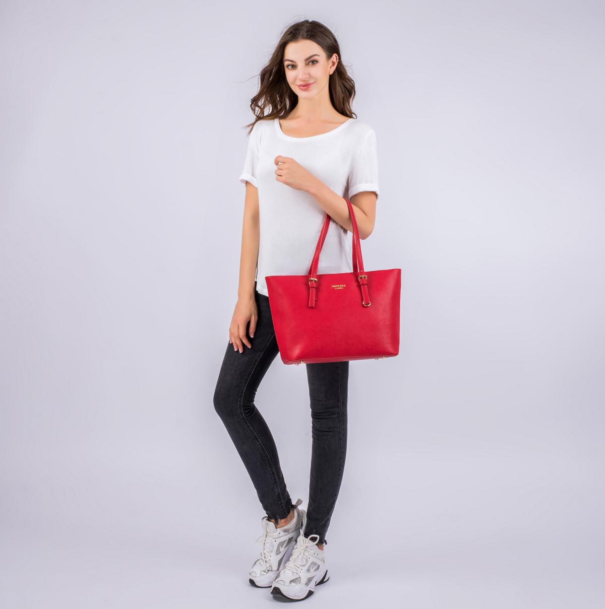 Shopper "Beverly medium (M) Rot