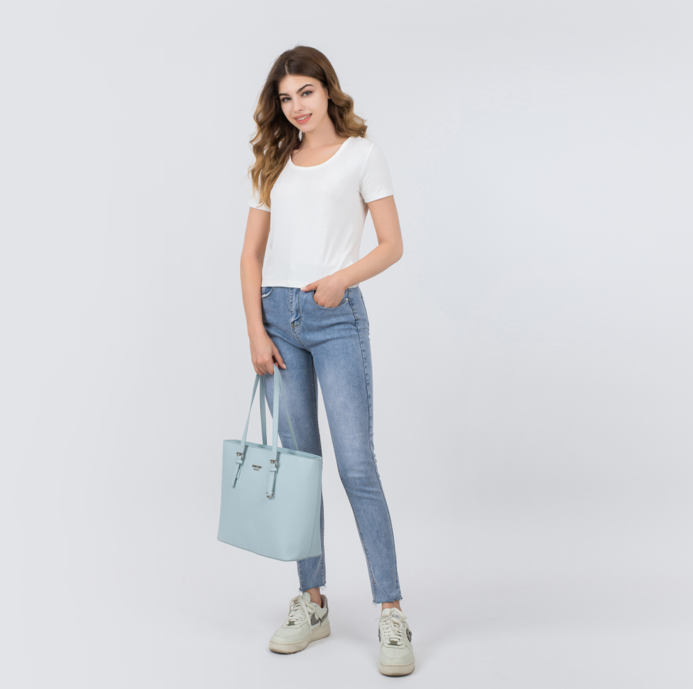 Shopper "Beverly medium (M)" Aqua