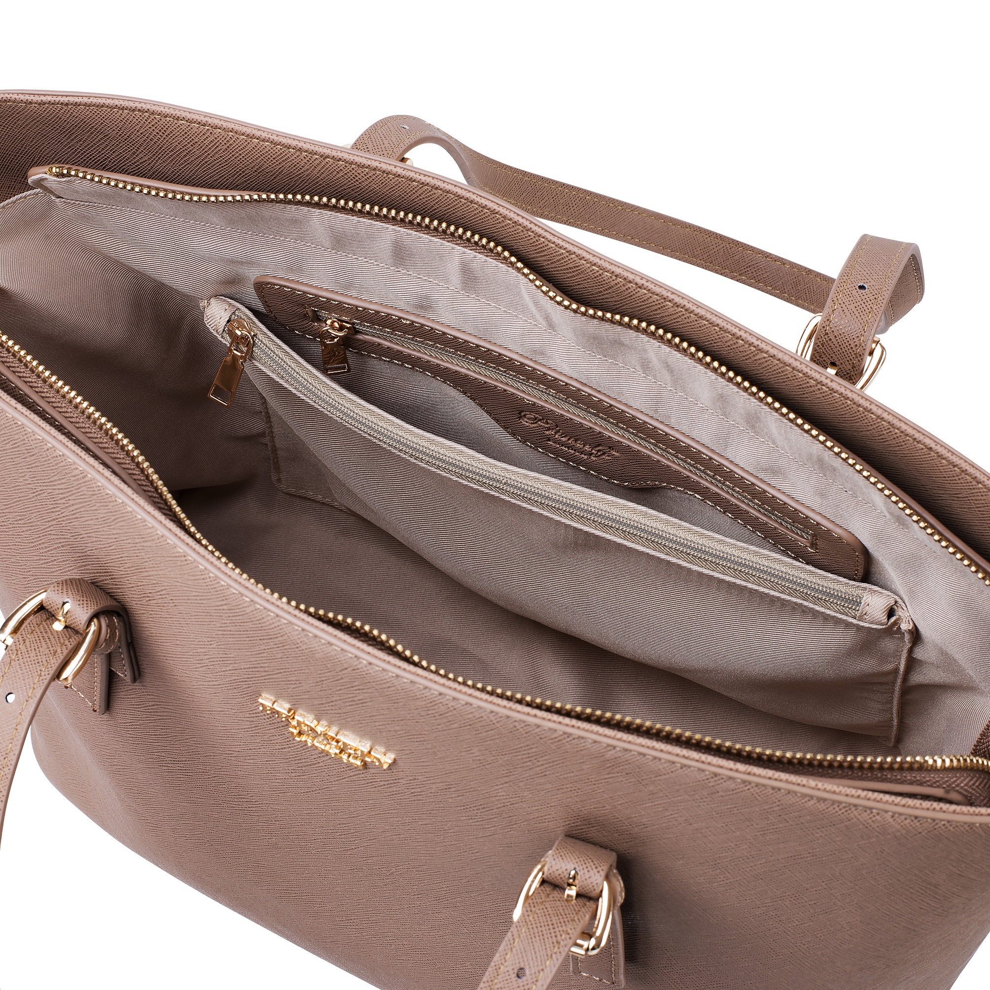 Shopper "Beverly medium (M)" Cappuccino