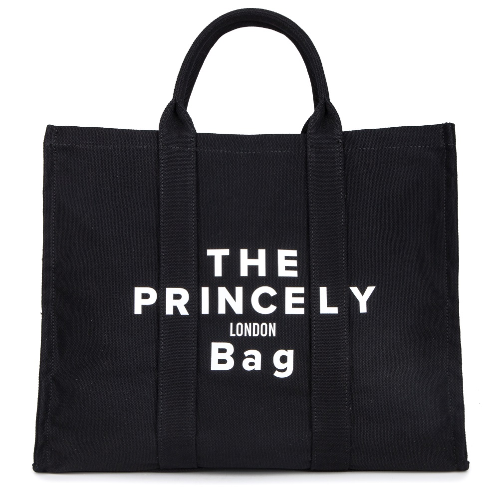 Tragetasche "The Princely London Bag" large (L) schwarz