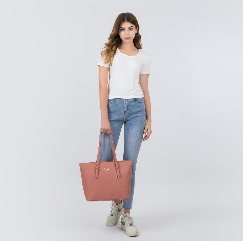 Shopper "Beverly medium (M)" dunkelrosa