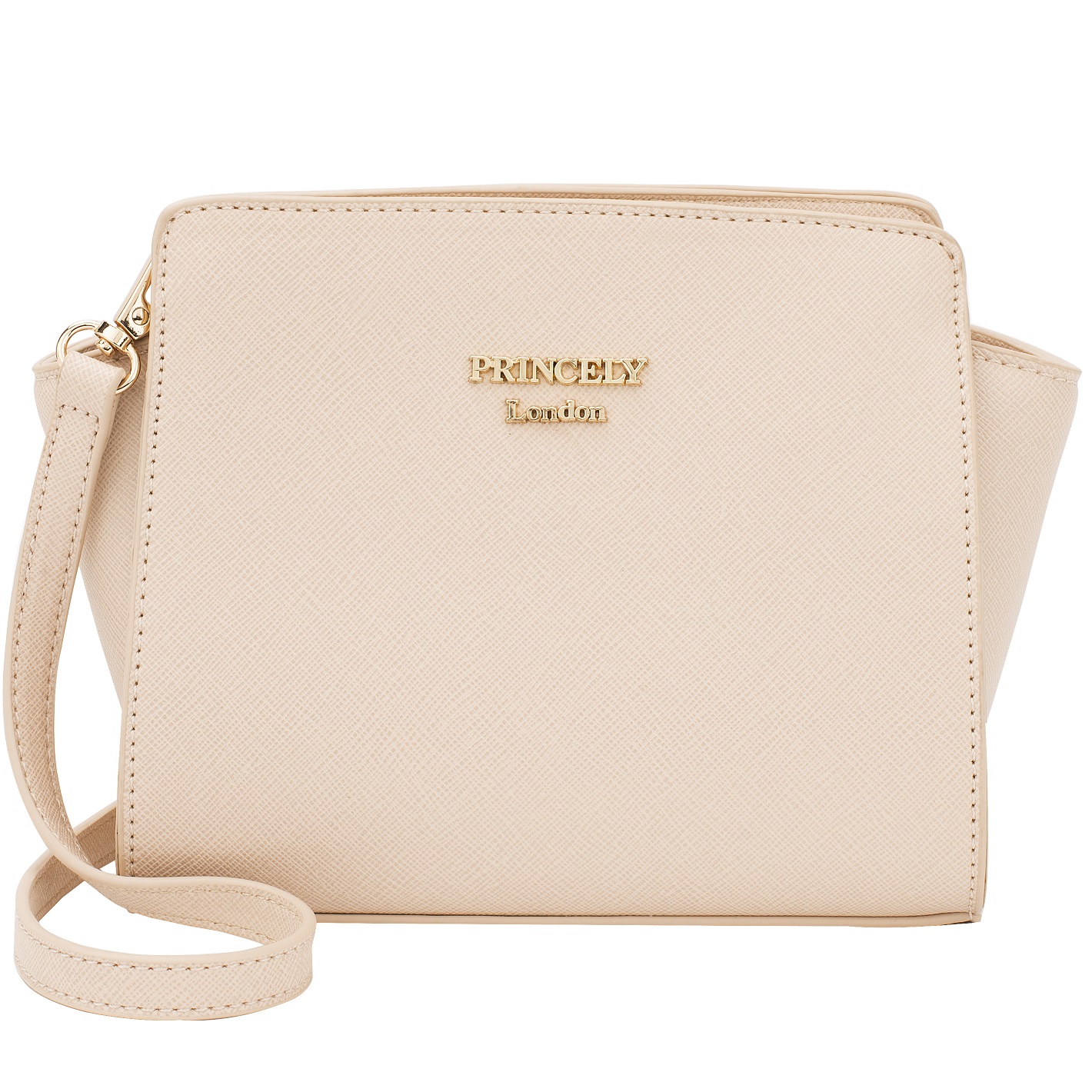 Schultertasche "Katy Small" Nude