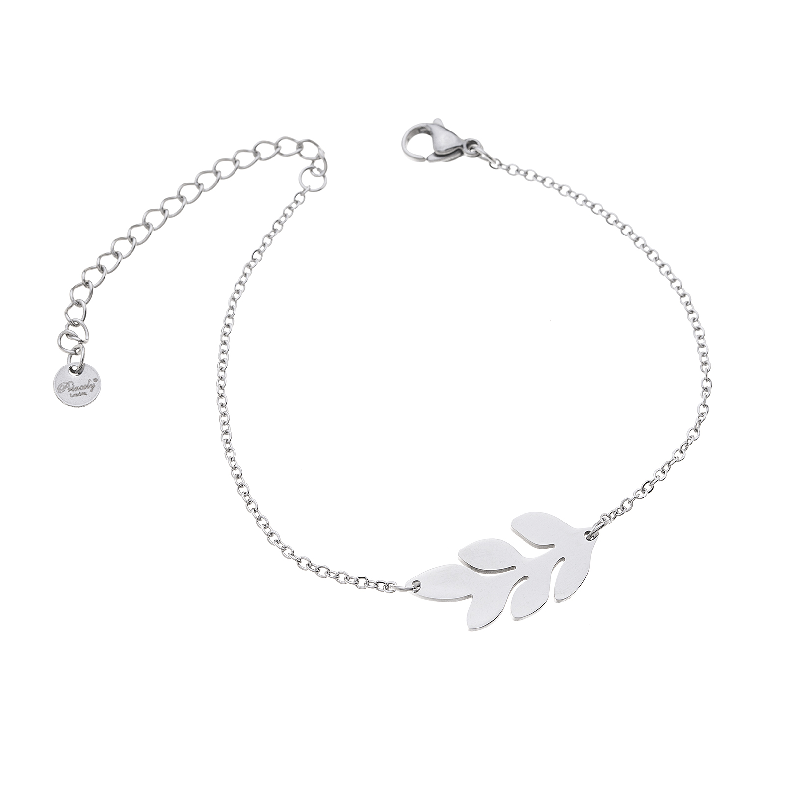 Armband LEAF silber