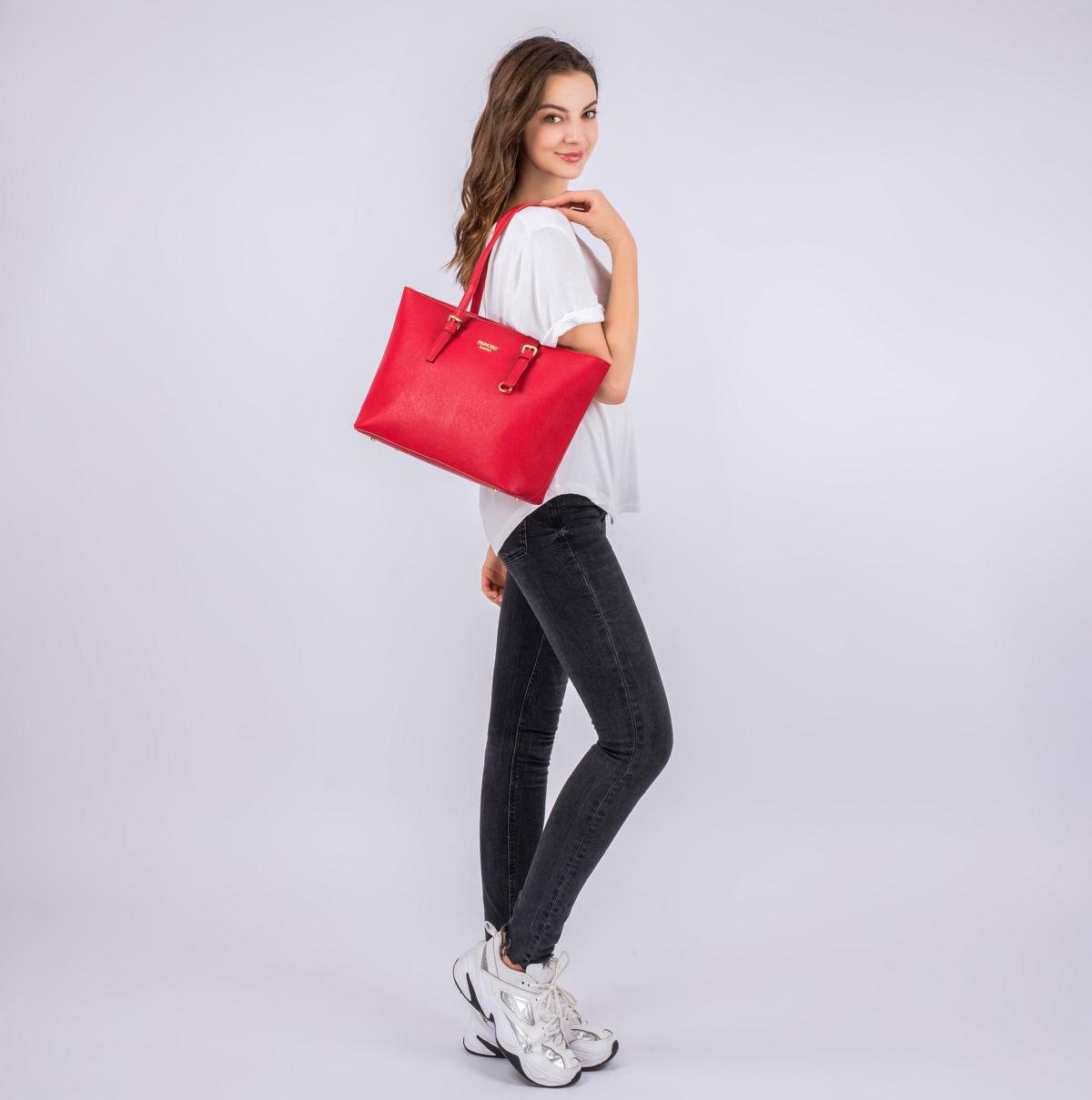 Shopper "Beverly medium (M) Rot