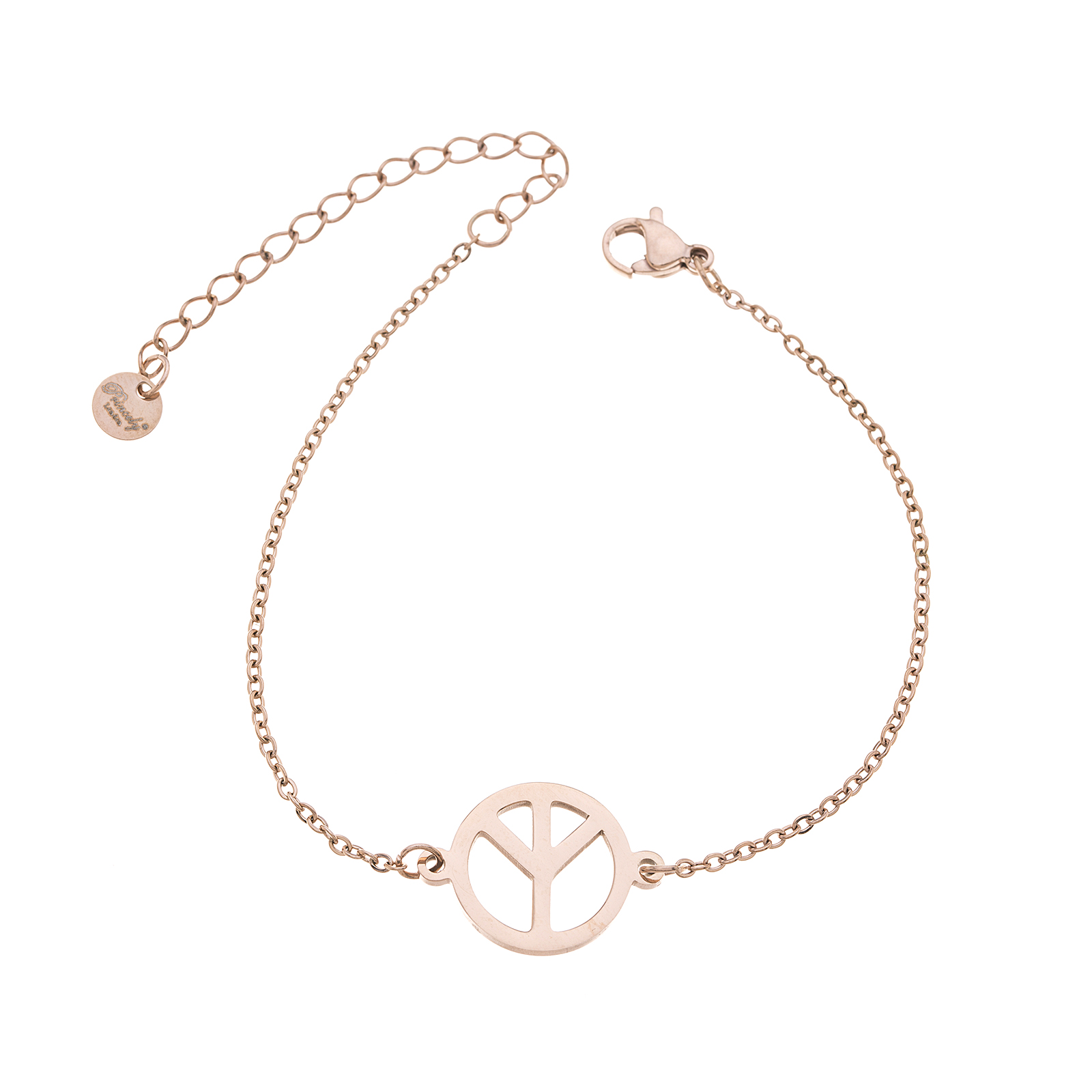 Armband PEACE roségold