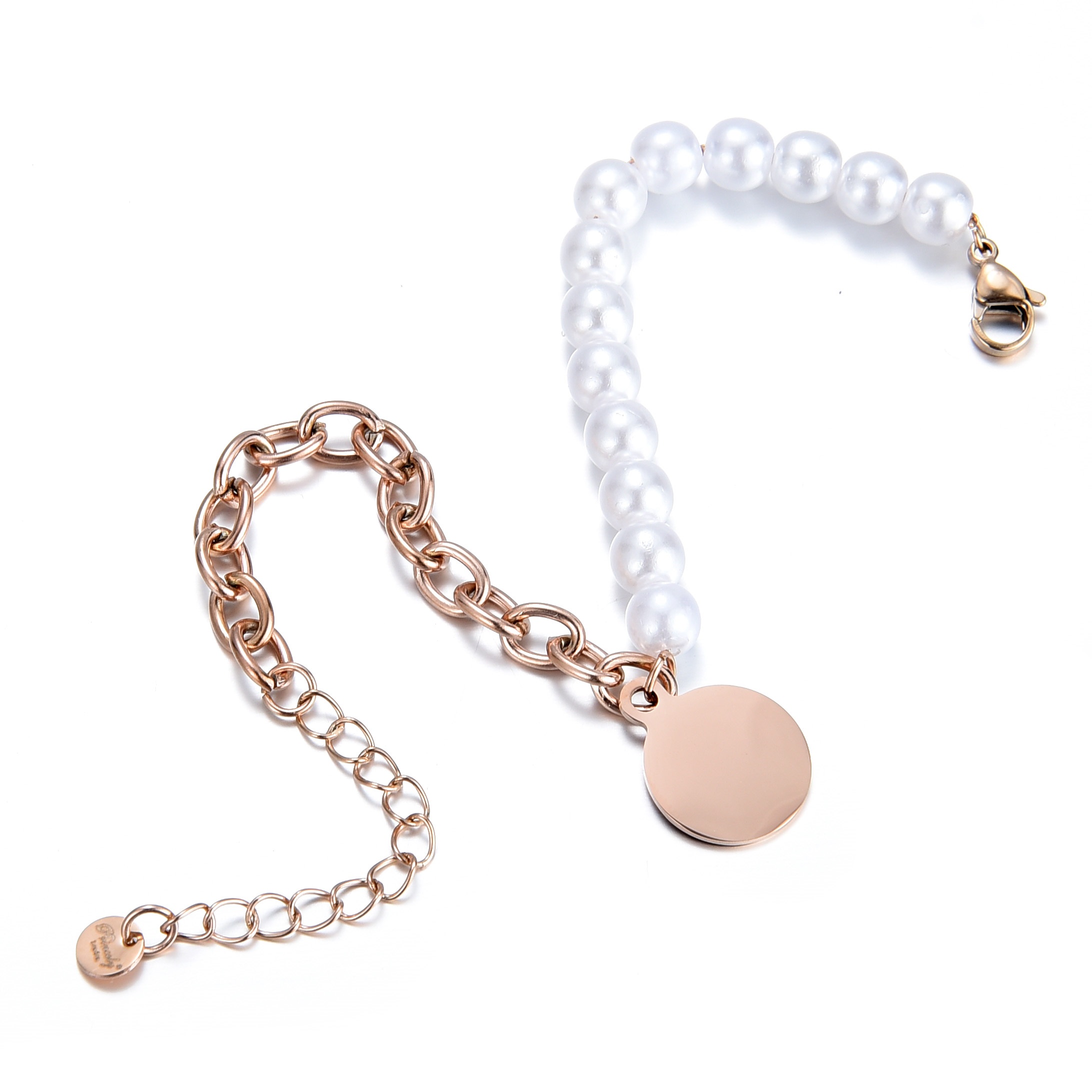 Armband PEARL-CHAIN roségold