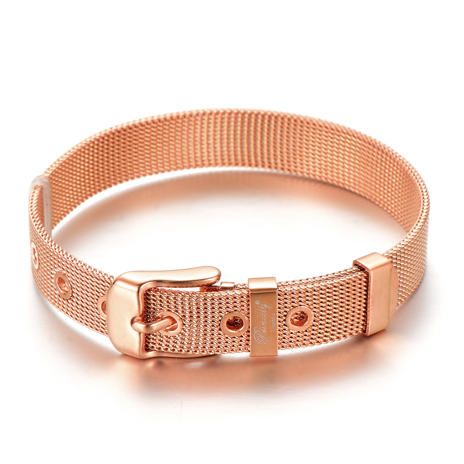 Mesh-Armband roségold