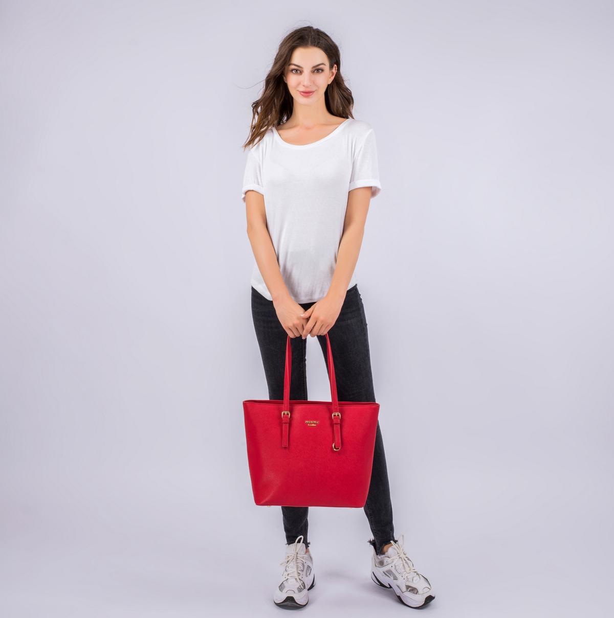 Shopper "Beverly medium (M) Rot