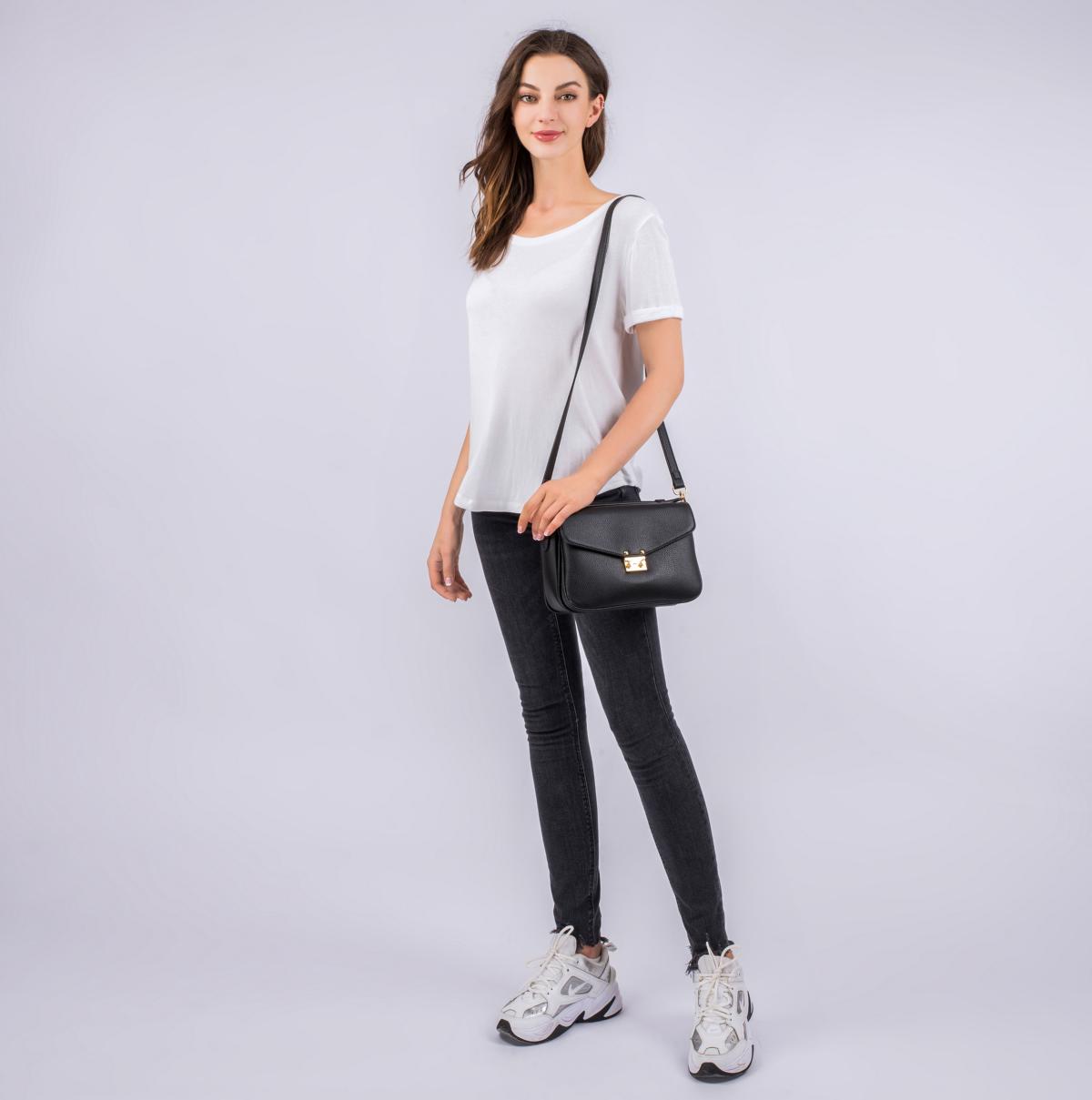 Handtasche "Paula" schwarz