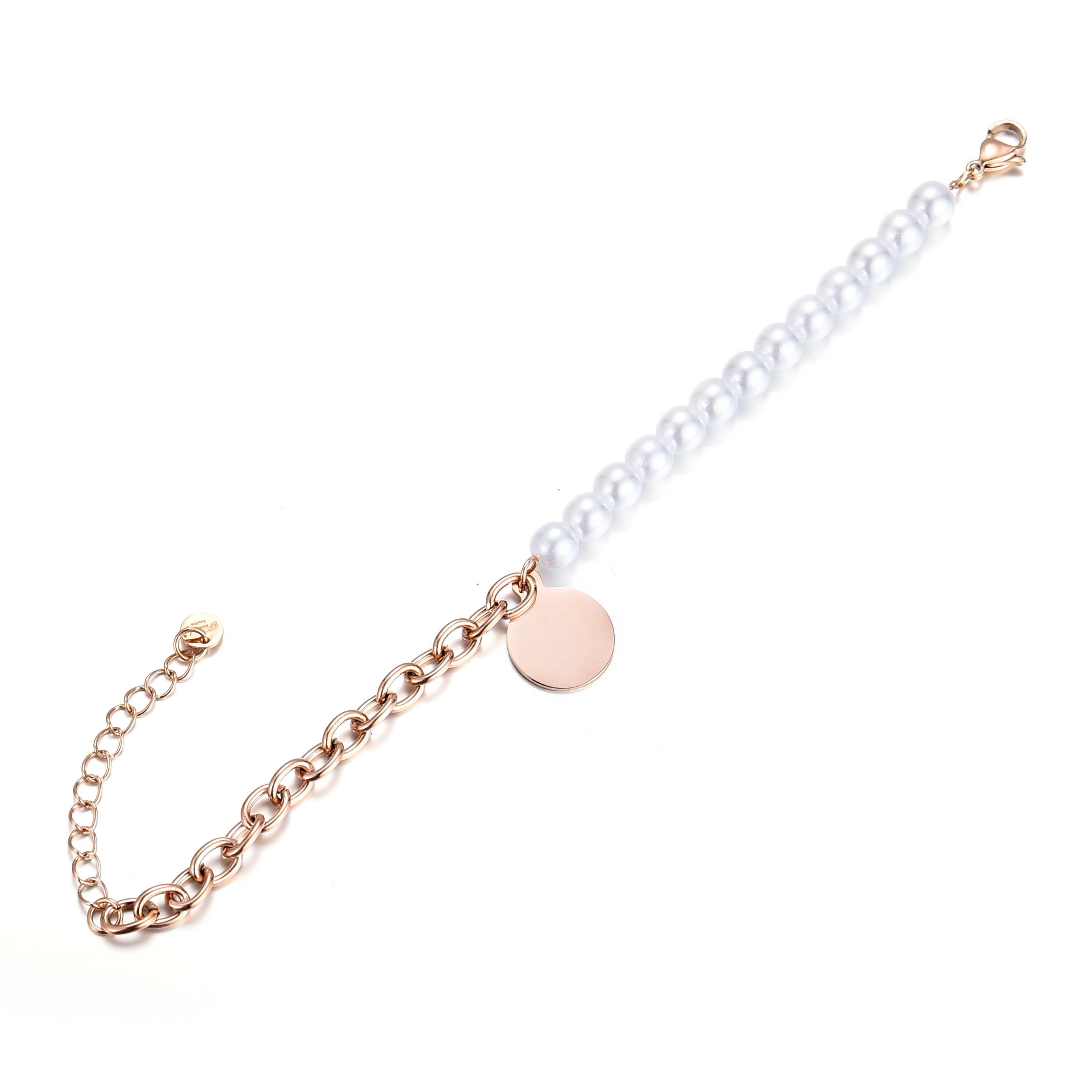 Armband PEARL-CHAIN roségold