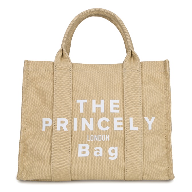 Tragetasche "The Princely London Bag" small (S) sand