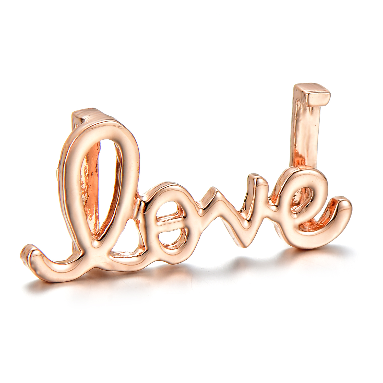 Charm LOVE roségold